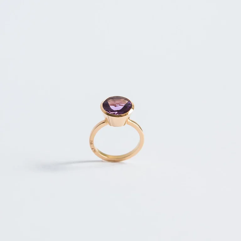 Amethyst Ring "Star"